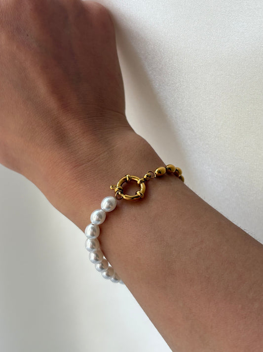 Golden Half Bracelet