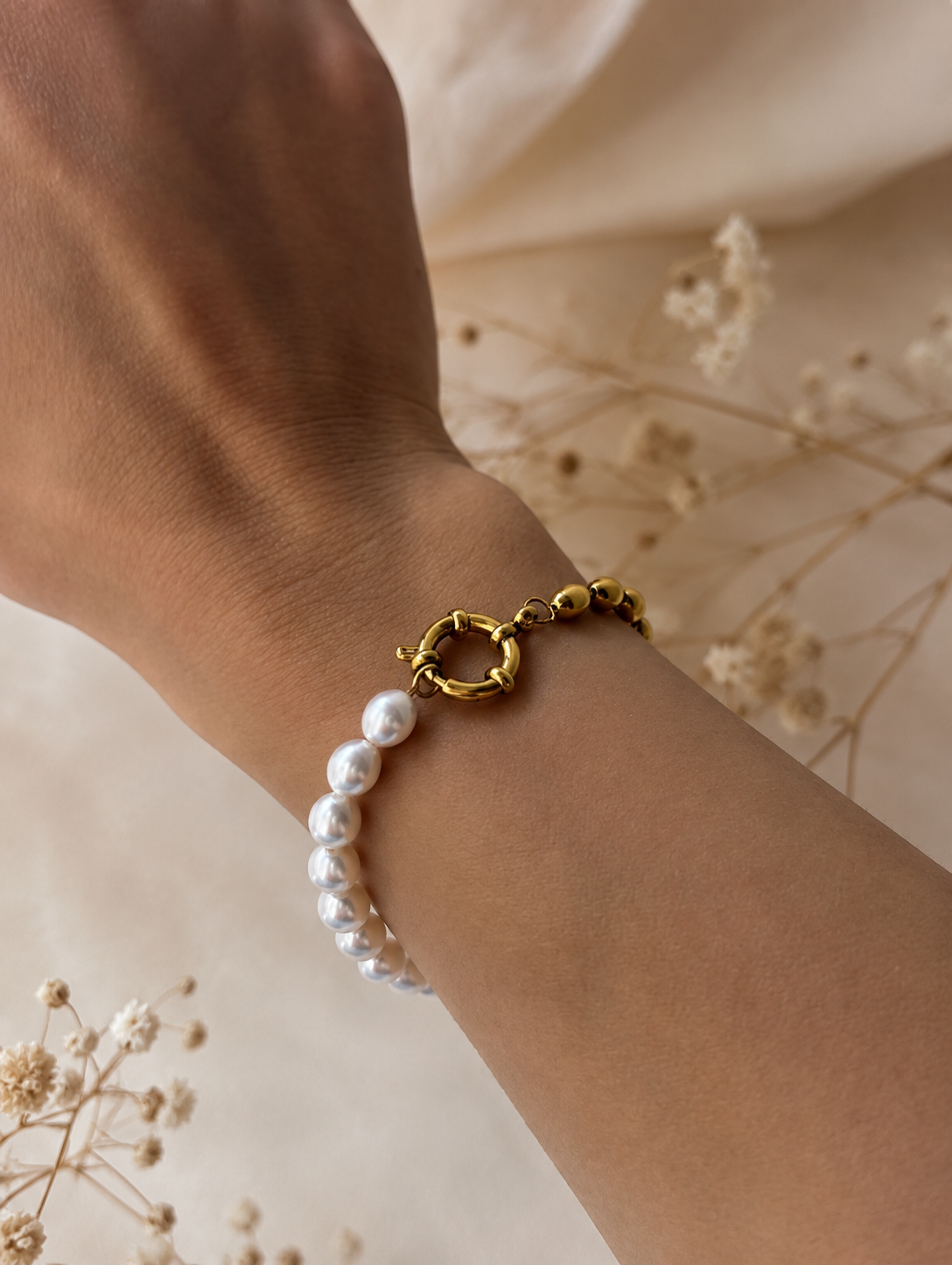 stainless steel gold plated women bracelets