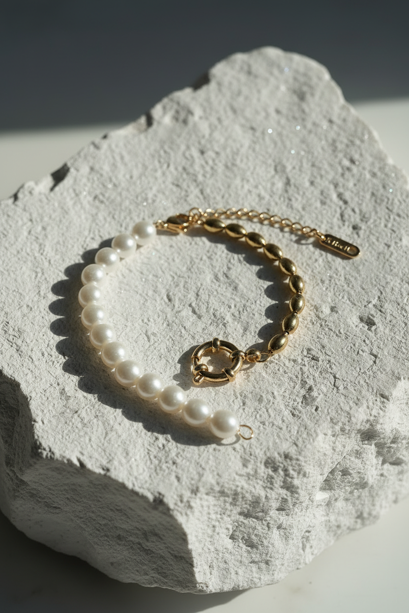 Golden Half Bracelet