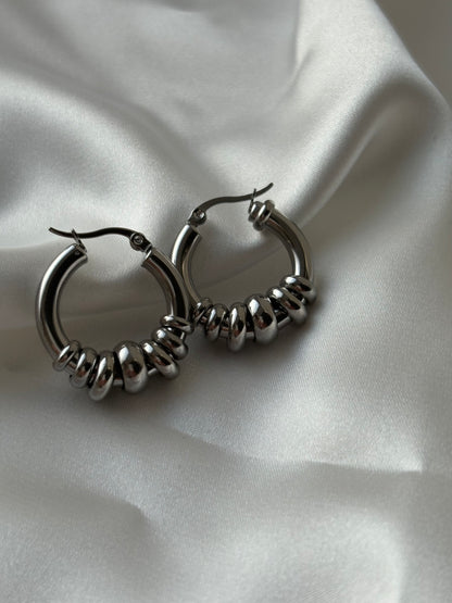 Orbit Hoops Earrings