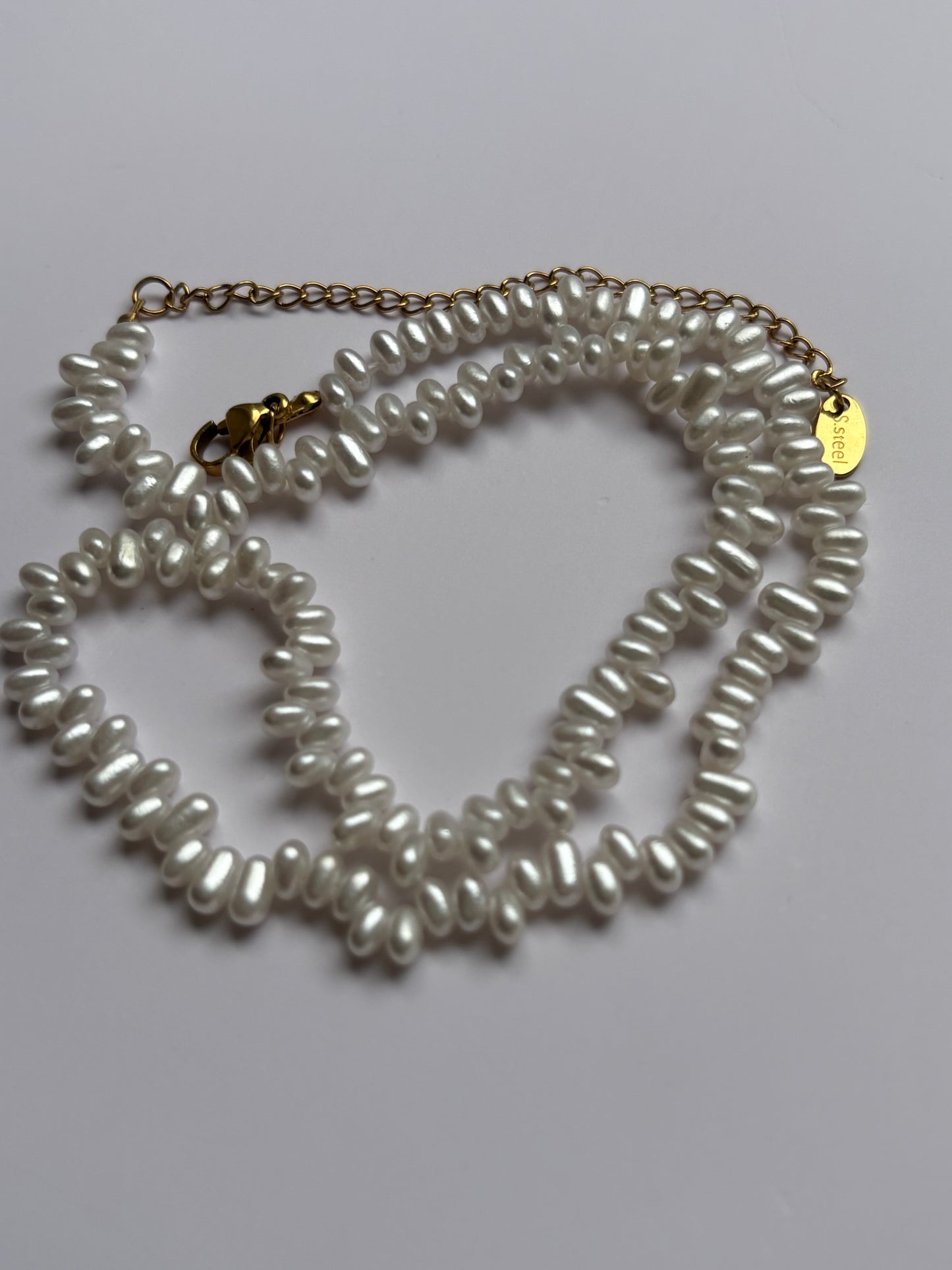 Moonmist Pearls Choker