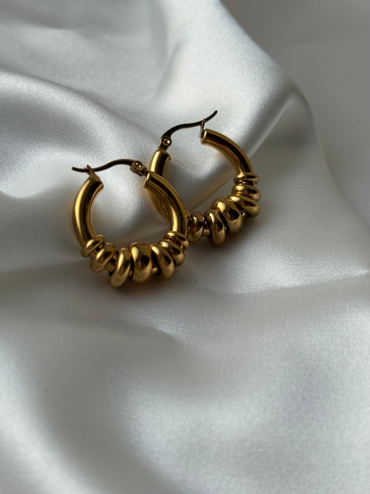Orbit Hoops Earrings