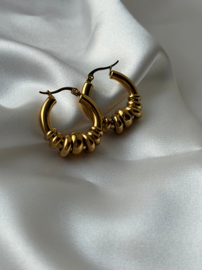 Orbit Hoops Earrings