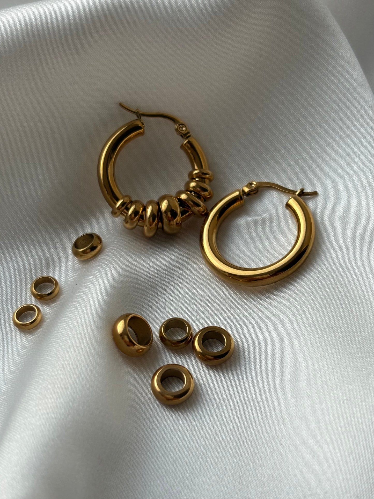 Orbit Hoops Earrings