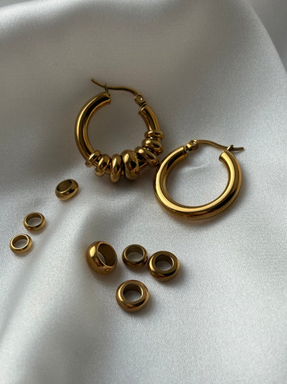 Orbit Hoops Earrings