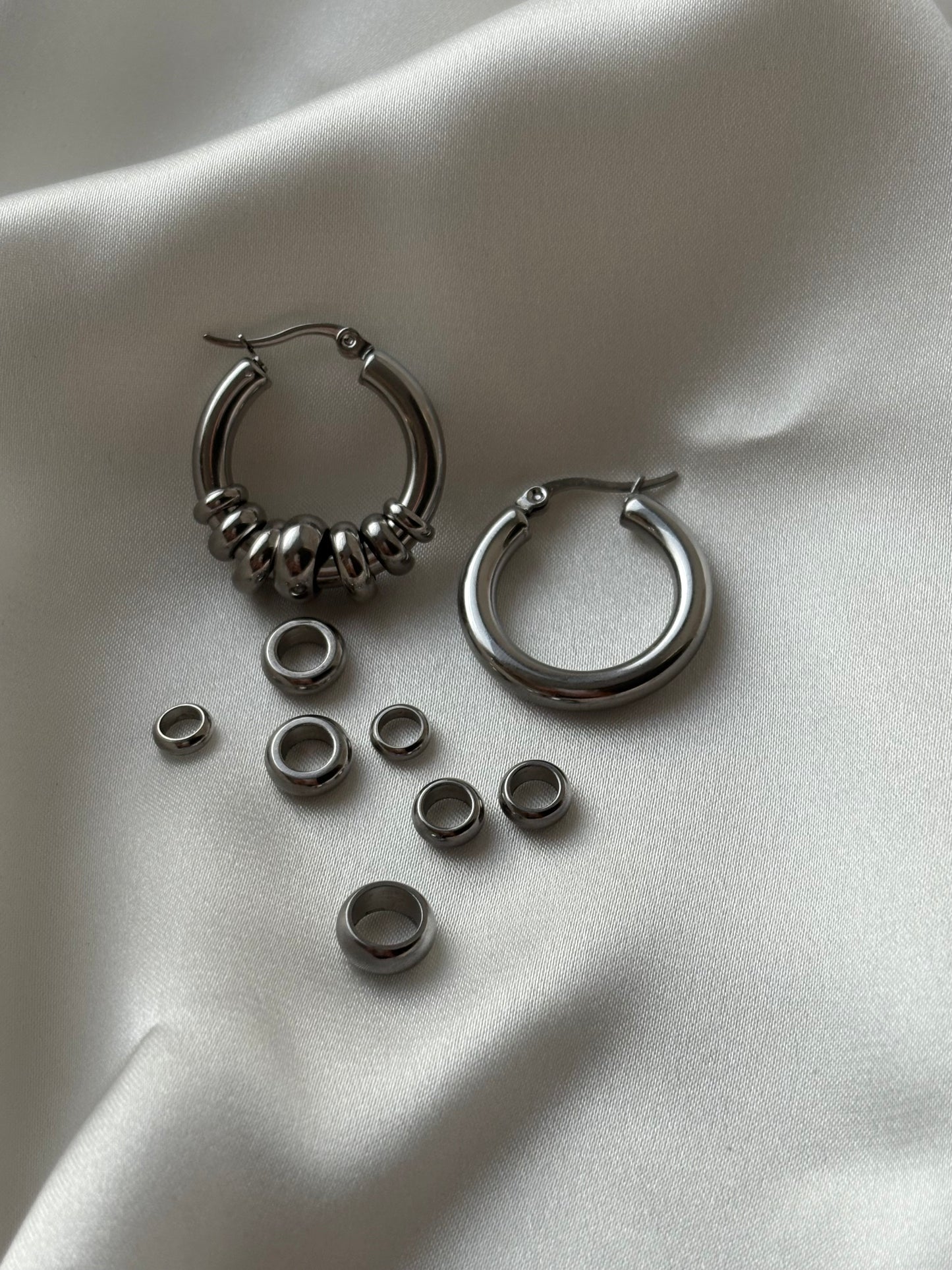 Orbit Hoops Earrings