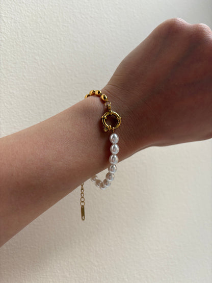Golden Half Bracelet