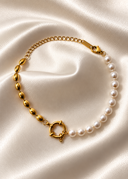 Golden Half Bracelet